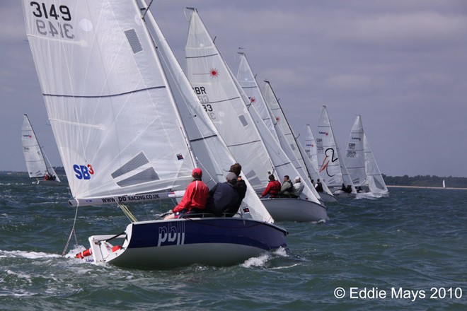 SB3 start Race 1 - Royal Southern Yacht Club - June Regatta 2010 © Eddie Mays - copyright http://www.eddiemays.com